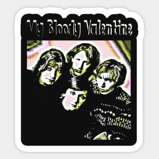 My Bloody Valentine FanArt Sticker